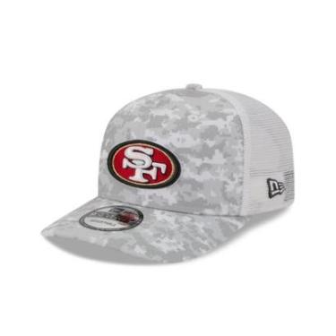 Imagem de BONE NEW ERA 9SEVENTY SAN FRANCISCO 49ERS NFL SALUTE SERVICE 2025 VERMELHO-Masculino