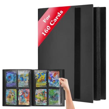 Imagem de Álbum de cartas JUSONEY Trading 160 Pockets Card Binder 20 páginas
