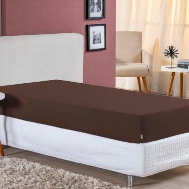 Imagem de Lençol com Elástico Solteiro Nobre 1 Peça 30cm de Altura Malha 100% Al