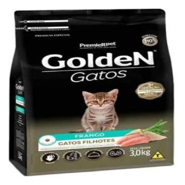Imagem de Ração Golden Para Gatos Filhotes 3 Kg Sabor Frango - PremieRpet