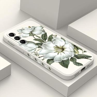 Imagem de Gencyfu Capa para celular 2026 Plus, fina, elegante, resistente a arranhões, forro de microfibra de silicone macio, arroz de algodão branco