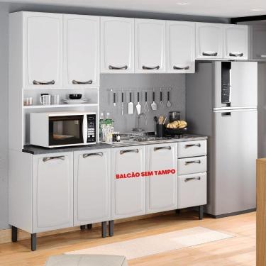 Imagem de Cozinha Completa Itatiaia New Premium 4 Peças Com Forno Branco