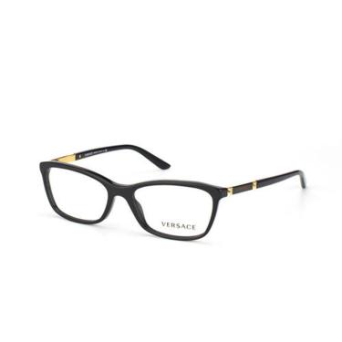 Imagem de Armação Óculos De Grau Feminino Versace Gb1 54