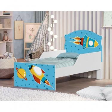Imagem de Cama Infantil Foguete Espaçial