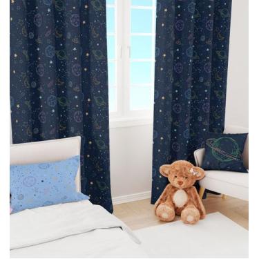 Imagem de Kit Quarto Infantil Espaço Planetas  - 3 Itens - Fabrika de Festa