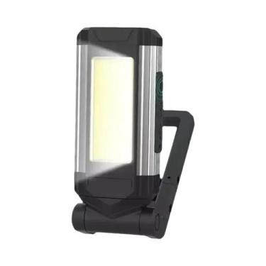 Imagem de Lanterna De Trabalho Magnética Recarregável COB, Lanterna LED USB, Lâm