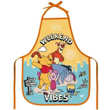Imagem de Avental Escolar Infantil Ursinho Pooh Disney - 5161 - Dac