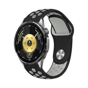 Imagem de Pulseira De Silicone Esportiva 22/20/18mm Para Huawei Watch GT5 GT6 GT