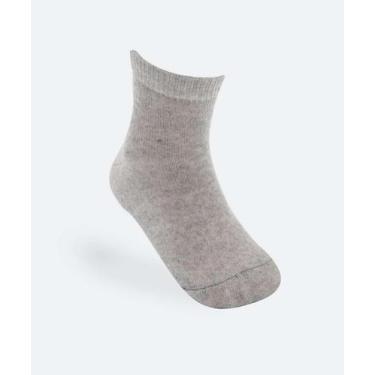 Imagem de Kit 5 Meias Infantil Soquete Marisa Branco-38113, Branco, 21/24