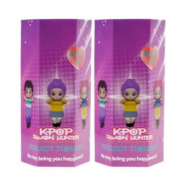 Imagem de Caixas Surpresa De PVC K-pop Demon Hunters Angel, Mini Personagens De 