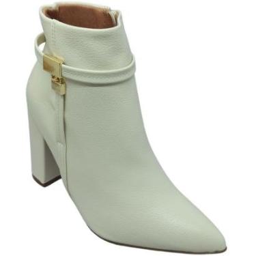 Imagem de Bota Vizzano Casual Napa Floather com Detalhe de Pingente Cor:;Tamanho:40;Gênero:Feminino-Feminino