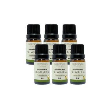 Imagem de Kit 06 óleos essenciais belezanatu melaleuca 10ml