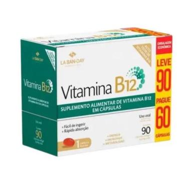 Imagem de Vitamina B12 Lv90 Pg60 La San Day - LA SAN-DAY