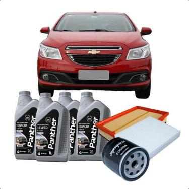 Imagem de Kit Troca Óleo 5W30 e Filtros Japanparts Onix 1.0 1.4 2012 2016