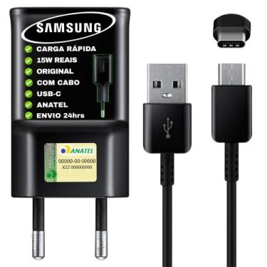 Imagem de Carregador 15w Turbo Tipo C Original Samsung A11 A12 A12 Dual A13 A14 