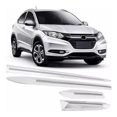 Imagem de Jogo Friso Original Lateral Hrv Prata Global 2017 A 2022 - Honda