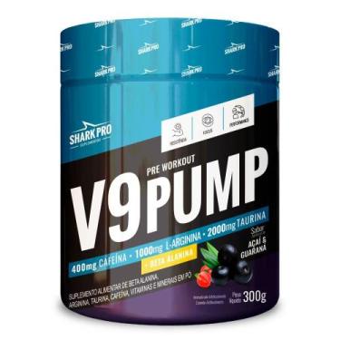 Imagem de V9 Pump Pre Treino 300g Acai Guarana - Shark Pro