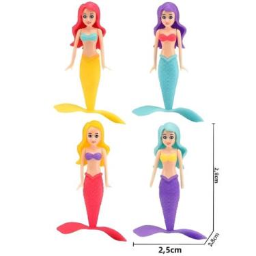 Imagem de Brinquedo Flutuante Princesa Sereia Para O Verão, Brinquedo De Banho P