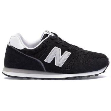 Imagem de Tênis Casual New Balance Ml373 Masculino, Preto, Prata, 43