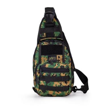 Imagem de Pochete Tática Transversal Peito e Ombro - Safo, Marpat cerrado