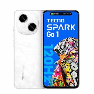Imagem de Smartphone Celular Tecno Spark Go 1 64GB, 3GB RAM, Dual SIM, Tela 6,6 