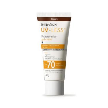 Imagem de Theraskin UVLess FPS 70 Tom 5 Protetor Solar Gel Creme 40g