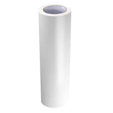 Imagem de Adesivo Vinílico Branco Blackout Fosco Janela Lavável 1m X 70cm