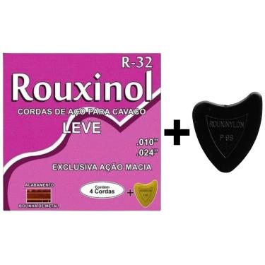 Imagem de Encordoamento Corda De Cavaco Cavaquinho Rouxinol R-32 Leve 