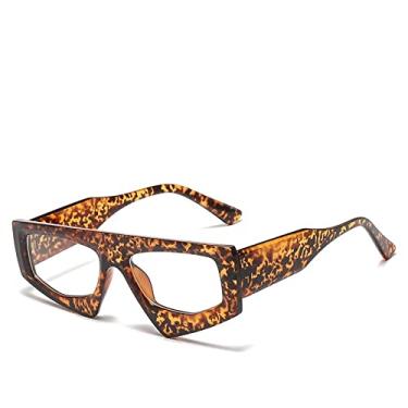 Imagem de Óculos de sol poligonais de personalidade Triângulo irregular olho de gato moda óculos de sol de tiro de rua tendência da moda óculos de sol all-match, 2, tamanho único