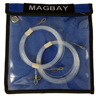 Imagem de MagBay Lures Superior Wahoo Shock Leader 180 kg - pacote com 2