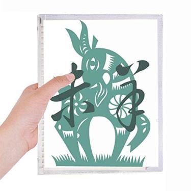 Imagem de Caderno de ano novo de ovelhas chinesas, zodíaco, folha solta, recarregável, diário de papelaria