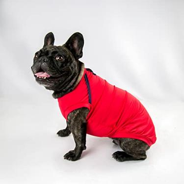 Imagem de Meu Bicho Camiseta Basica Uv50 - Ex - Vermelho (Pesc 44 X Peit 66 X Comp 52Cm)