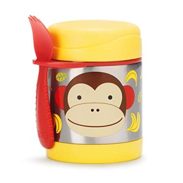 Imagem de Skip Hop Zoo Pote Termico, Amarelo (Marshall Monkey), 325 ml