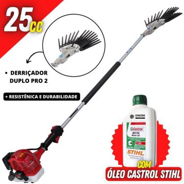 Imagem de Derriçadeira Kawashima Profissional Para Cafeicultura Com Haste 1500mm e Mãozinha de Ga...