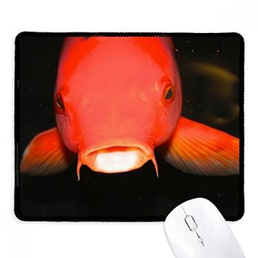 Imagem de Mousepad Marine Organism Red Fish Animal Tapete de borracha para jogos