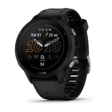 Imagem de Relógio Smartwatch e Monitor Cardíaco de Pulso e gps Garmin Forerunner 955 - Preto