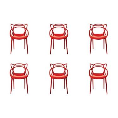 Imagem de Rivatti Kit 04 Cadeiras Allegra, Branca