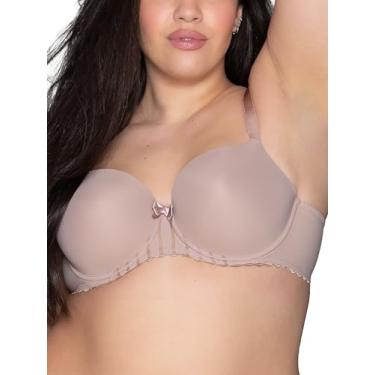 Imagem de Vanity Fair Sutiã feminino bonito de renda indulgência com aro, copos, tamanhos 34b-40g, Estocolmo bege quente, 34B