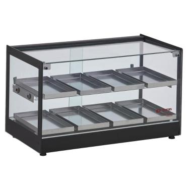 Imagem de Estufa para Salgado Dupla Master Reta Quadrada com 8 Bandejas EAMRD8 - Edanca