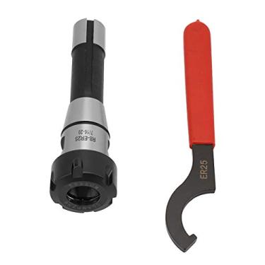 Imagem de R8 Er25 Pinça Er25 Chave De Gancho, Chave De Gancho Para Pinça De Mola, Chave De Gancho Para Porca De Mandril De Soquete Para Reforço De Peças De Fresadora