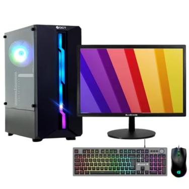 Imagem de Cpu Gamer Completo I5 10ªger. 16gb Nvme Gtx 1650 Monitor 23''