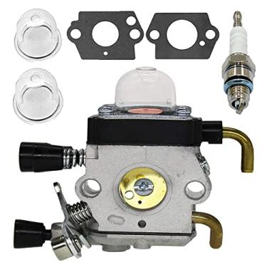 Imagem de Jinerdony Carburador FS80 para Stihl STIHL FC55 FC75 FC85 FS310 FS38 FS45 FS45C FS45L FS46 FS55 FS55C FS55R FS55RC FS55T FS74 FS75 FS76 FS80 FS85 H85 L45 H Carburador ZAMA L75 HS45 HS75 HS80 HS85