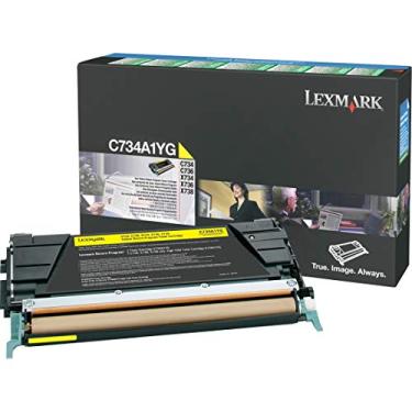 Imagem de Toner Lexmark C734A Amarelo C734A1YG
