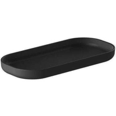 Imagem de Bandeja para Bancada de Banheiro Dual Ou Preta 16x8cm Suport