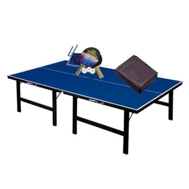Imagem de MESA PING PONG MDF 15mm 1016 KLOPF + KIT Completo 5031 + Capa