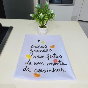 Imagem de Pano de Prato Sacaria Premium  - coisas grandes são feitas de um monte