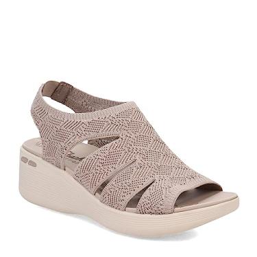 Imagem de Skechers Sand lia feminina Pier Lite de croch , Cinzento-acastan, 8