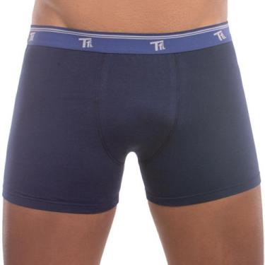 Imagem de Kit 2 cuecas boxer em algodão sem costura lateral trifil, G, Preto, Ma