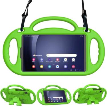 Imagem de RTOBX Capa infantil para Samsung Galaxy Tab A9 8,7 polegadas 2023 (SM-X110/X115/X117) e Galaxy Tab A7 Lite 8,7 polegadas 2021, com alça de ombro, capa com suporte à prova de choque para Galaxy 22.1