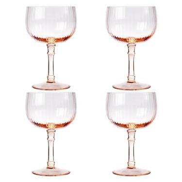 Imagem de Karma, Emma Champanhe Coupe para aniversário, casamento, aniversário, conjunto de quatro, rosa relíquia de família